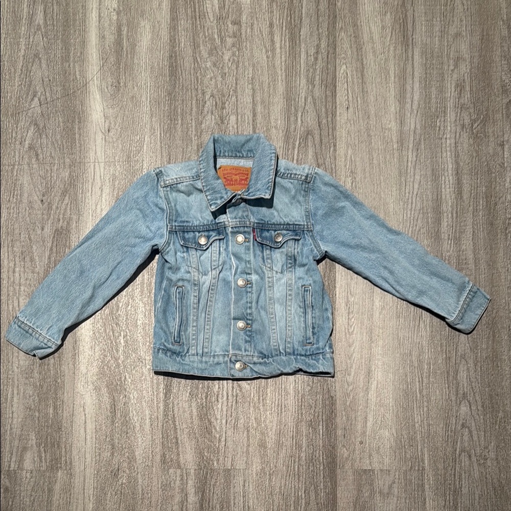Kids Levi Light Blue Denim Jacket